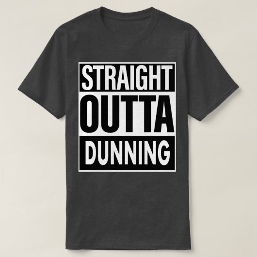 督促名ストレートアウトタダニング Tシャツ (デザイン正面)