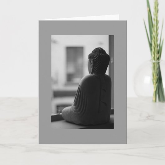 瞑想する仏陀 カード (正面)