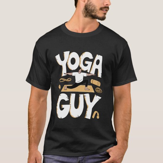 瞑想する棒人間 瞑想 ゼン ナマステ ヨガ I Tシャツ (正面)