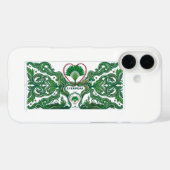 瞑想と広がり - 自然と愛の象徴 Case-Mate iPhoneケース (裏面 (横))
