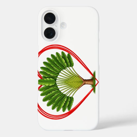 瞑想と広がり - 自然と愛の象徴 Case-Mate iPhoneケース (裏面)