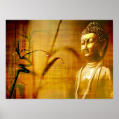 瞑想と竹 ポスター (正面)