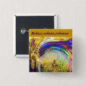 瞑想と色_ 缶バッジ (正面&裏面)