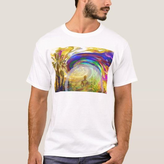 瞑想と色_ Tシャツ (正面)