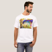 瞑想と色_ Tシャツ (正面フル)