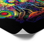 瞑想と静穏 ポスター (角)