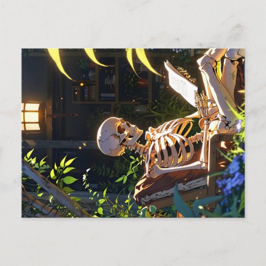 瞑想とHeavでの永遠読の愛 ポストカード (正面)