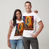 瞑想に耽るガウタマ・ブッダ Tシャツ (ユニセックス)