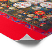 瞑想のためのマンダラ宇宙図 ポスター (角)