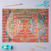 瞑想のためのマンダラ宇宙図 薄葉紙 (クラフト)