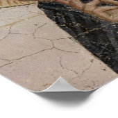 瞑想のアッシジの聖フランシス ポスター (角)