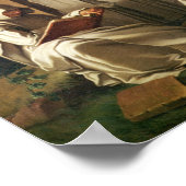 瞑想のカルトゥス人の僧侶 ポスター (角)