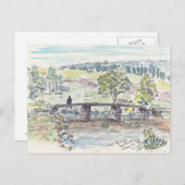 瞑想のポストカード ポストカード (正面/裏面)