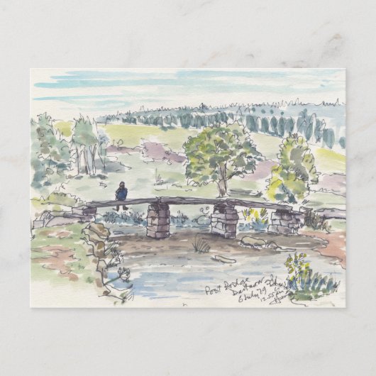 瞑想のポストカード ポストカード (正面)