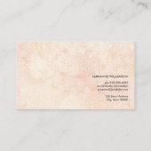 瞑想の健康と健康トライバルパターンII 名刺 (裏面)