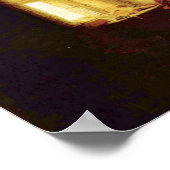 瞑想の哲学者。レンブラント・ヴァン・ライジン著 ポスター (角)