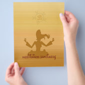 瞑想の聖地 チラシ (手)