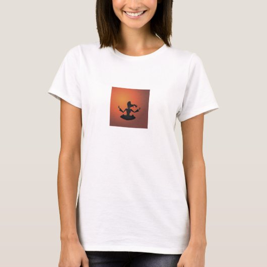 瞑想の聖地 Tシャツ (正面)