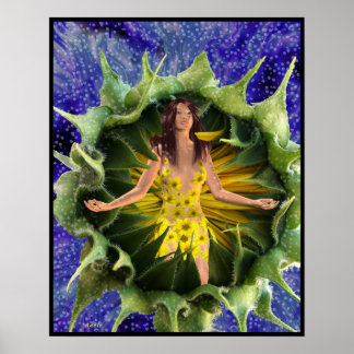 瞑想を始めるのが難しい ポスター