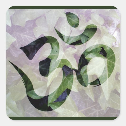 瞑想オムシール スクエアシール (正面)