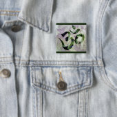 瞑想オムボタン 缶バッジ (インサイチュ)