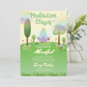瞑想クラス 招待状 (スタンド正面)