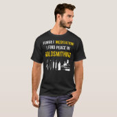 瞑想ゴールドスミス Tシャツ (正面フル)