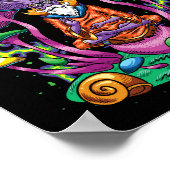 瞑想サイケデリック ポスター (角)