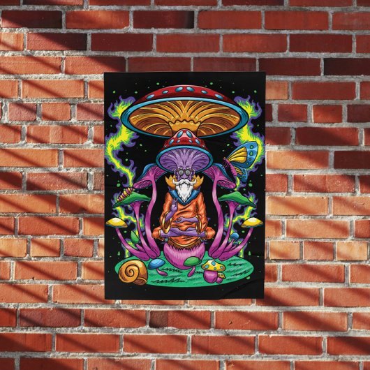 瞑想サイケデリック ポスター