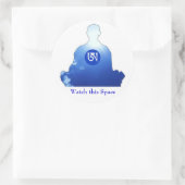 瞑想シール ラウンドシール (バッグ)