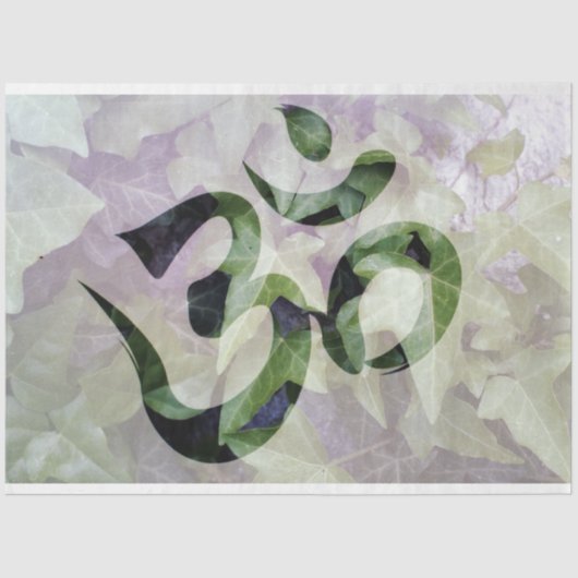 瞑想ティッシュペーパー 薄葉紙 (正面)