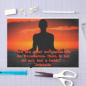 瞑想ティッシュペーパー 薄葉紙 (クラフト)