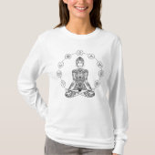 瞑想デザイン Tシャツ (正面)