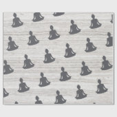 瞑想ナマステ ラッピングペーパー (フラット)