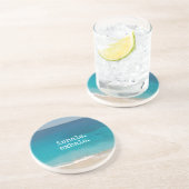 瞑想ビューティフルパラダイスビーチ コースター (側面)