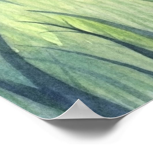 瞑想フェアリーファンタジーアートワークby Molly Harrison ポスター (角)