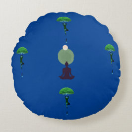 瞑想ブリスラウンドピロー ラウンドクッション