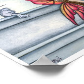 瞑想ポスタープリント ポスター (角)