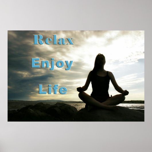 瞑想ポスター ポスター (正面)