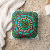 瞑想マインドピロー覚醒曼荼羅 クッション (ブランケット)