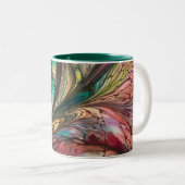 瞑想マグカップ2 ツートーンマグカップ (正面右)