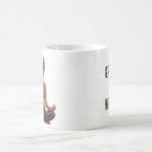 瞑想マパーソナライズされたグ コーヒーマグカップ (中央)