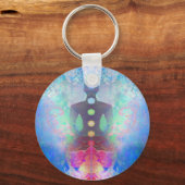 瞑想ヨガキーリング キーホルダー (正面)