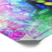 瞑想ヨガポスター紙 ポスター (角)