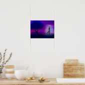 瞑想ヨガポスター ポスター (キッチン)