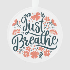 瞑想ヨガ引用文フローラボホ オーナメント