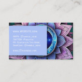 瞑想ロータスヨガフロープロフェッショナルエグゼクティブ 名刺 (正面)