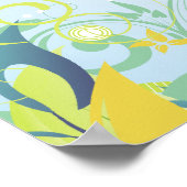 瞑想仏 ポスター (角)