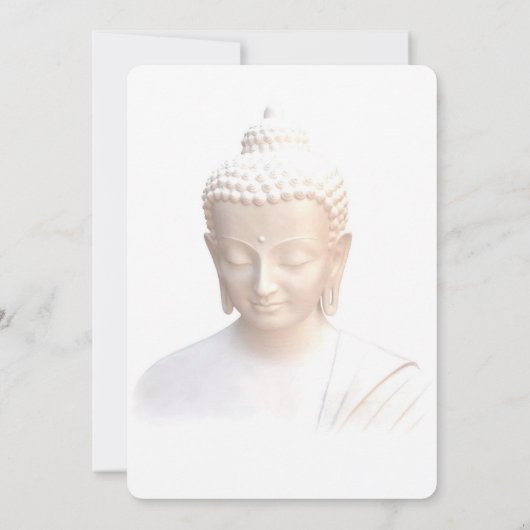 瞑想会 serene 白仏 招待状 (裏面)