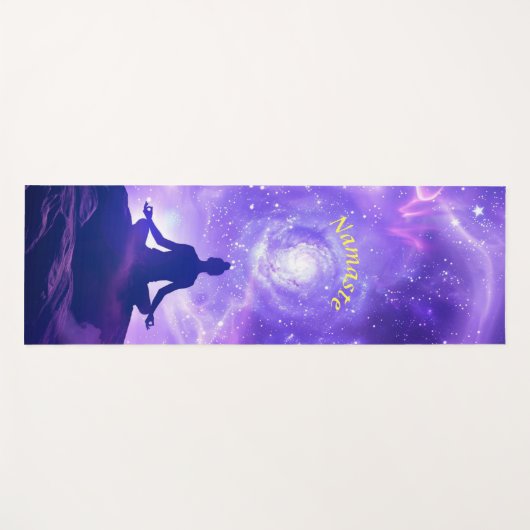 瞑想位置 ヨガマット (正面(横))